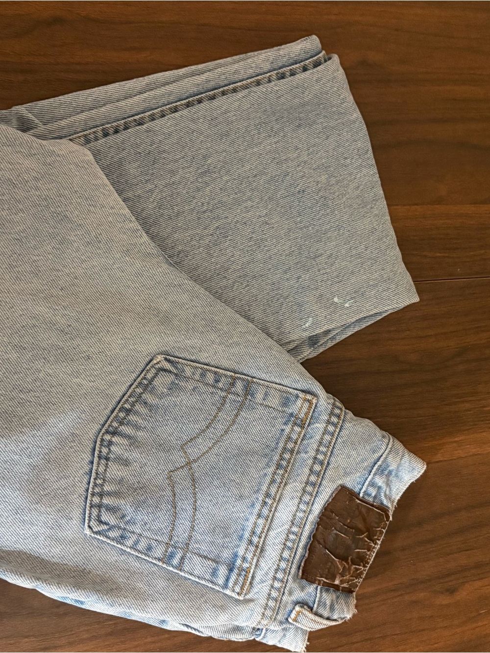 Vintage straight leg jeans